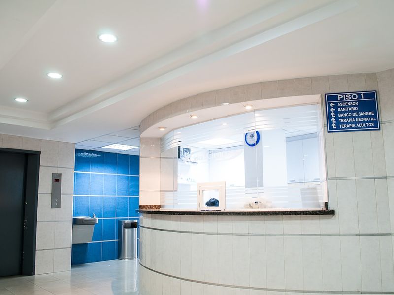 Personal de salud en un centro médico